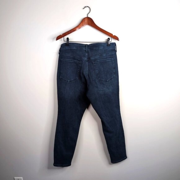 NWT Old Navy Retro 80 Super Skinny High Rise Waist Rockstar Dark Wash Jeans 14P - Picture 3 of 9